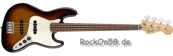 Fender Jazz New Standard Fretless BS/RW (2012)